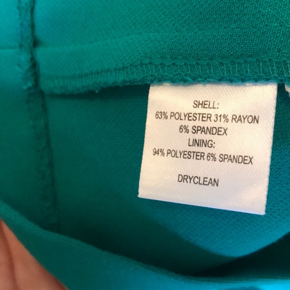 Anne Taylor aloft Dress in teal - Picture 4 of 6